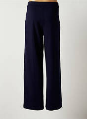 Pantalon droit bleu MALOKA pour femme seconde vue