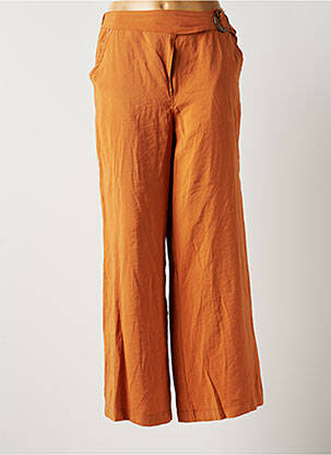 Pantalon large orange LOLA ESPELETA pour femme
