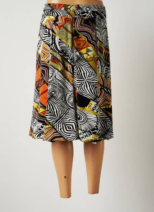 Jupe mi-longue blanc JUMFIL pour femme