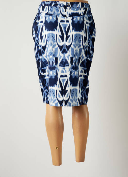 Jupe mi-longue bleu JUMFIL pour femme