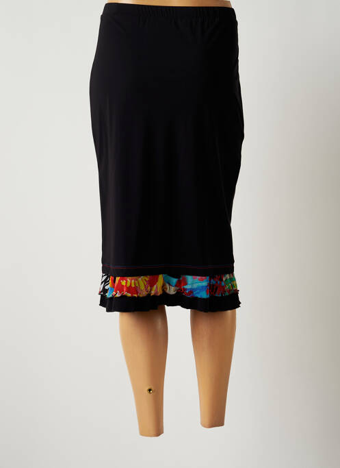 Jupe mi-longue noir JUMFIL femme