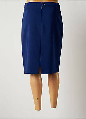 Jupe mi-longue taille normale bleu JUMFIL femme