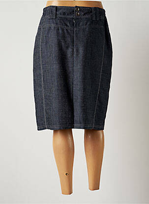 Jupe mi-longue taille normale bleu JUMFIL femme
