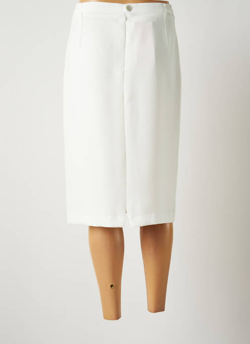 Jupe mi-longue blanc JUMFIL pour femme