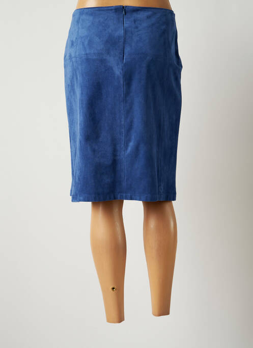 Jupe mi-longue bleu JUMFIL pour femme