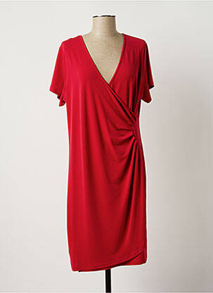 Robe mi-longue rouge JUMFIL pour femme