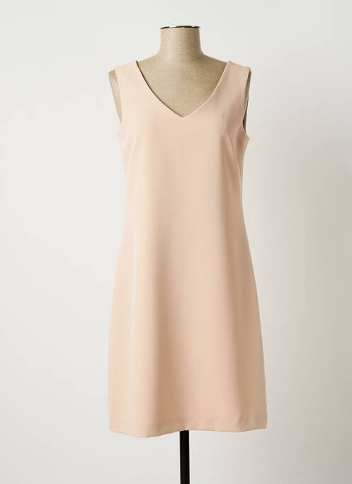 Robe mi-longue rose JUMFIL pour femme