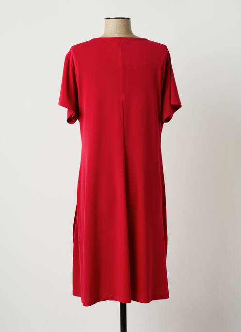 Robe mi-longue rouge JUMFIL pour femme