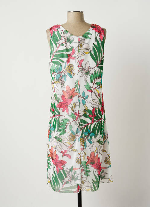 Robe mi-longue vert DIANE LAURY pour femme