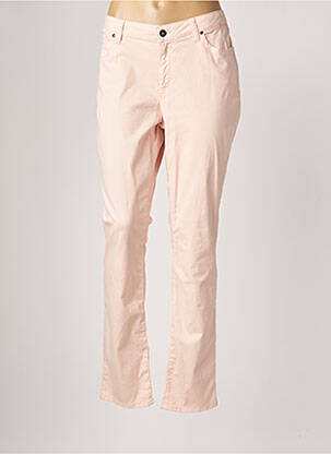Pantalon slim stretch taille normale rose JUMFIL femme