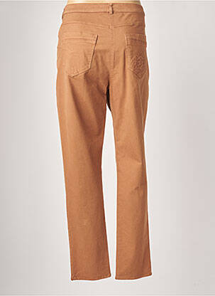 Pantalon slim stretch taille normale marron JUMFIL femme