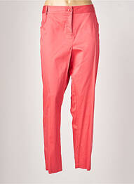 Pantalon slim stretch taille normale rose FUEGO WOMAN femme