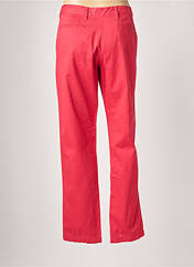 Pantalon chino rouge KARIBAN pour femme seconde vue