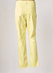 Pantalon slim jaune JUMFIL pour femme seconde vue