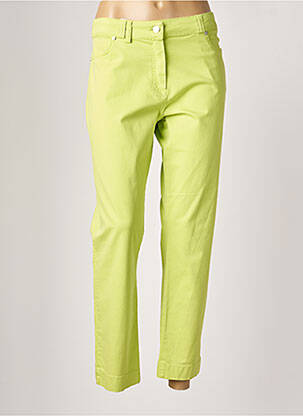 Pantalon slim vert FUEGOLITA pour femme