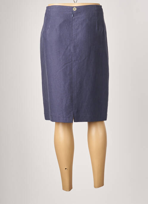 Jupe mi-longue bleu JUMFIL pour femme