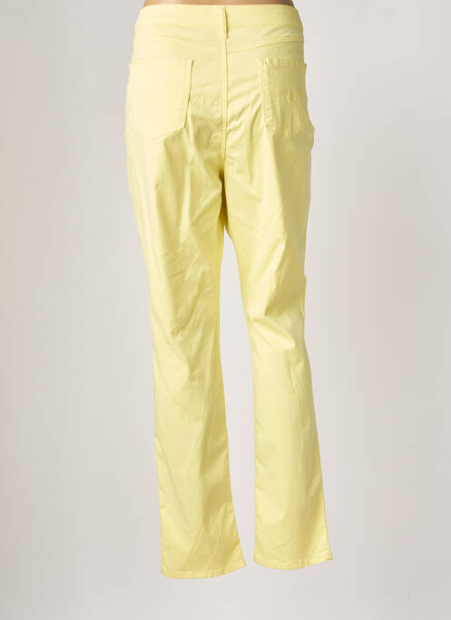 Pantalon slim jaune JUMFIL pour femme