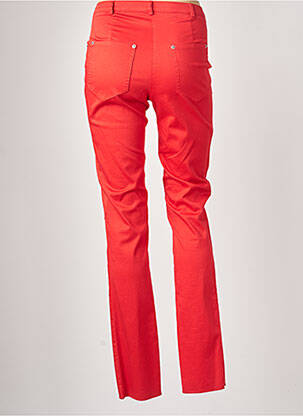 Pantalon slim stretch taille normale rouge JUMFIL femme