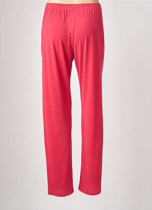 Pantalon droit stretch taille normale rose JUMFIL femme