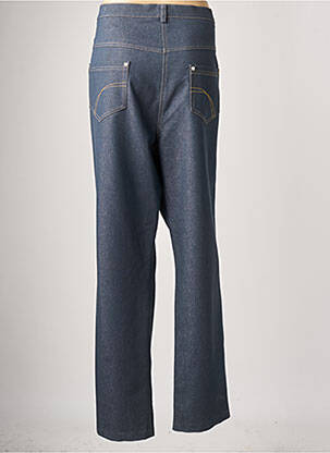Jeans coupe droite broderie rivets taille normale bleu JUMFIL femme