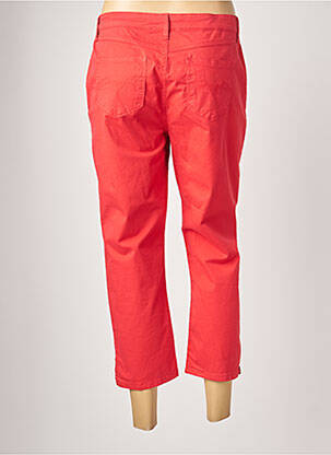 Pantacourt coupe droite taille normale rouge JUMFIL femme
