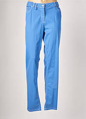 Pantalon droit bleu ANANKE pour femme seconde vue