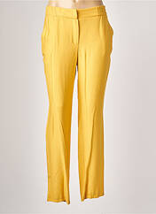 Pantalon droit jaune JUMFIL pour femme seconde vue
