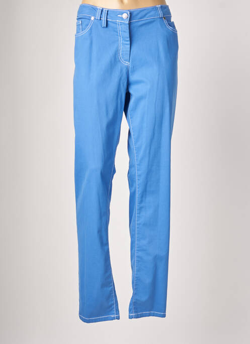 Pantalon droit bleu ANANKE pour femme