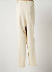Pantalon droit beige DIANE LAURY pour femme seconde vue