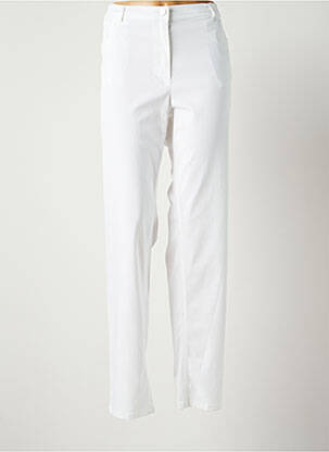 Pantalon droit blanc JUMFIL pour femme