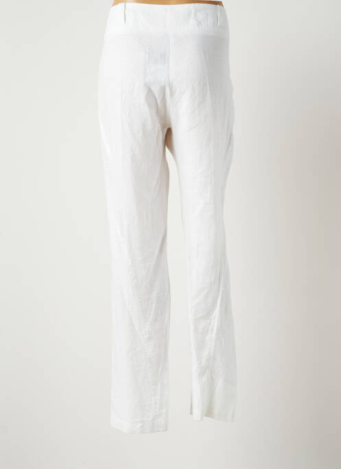 Pantalon droit blanc LAUREN VIDAL pour femme