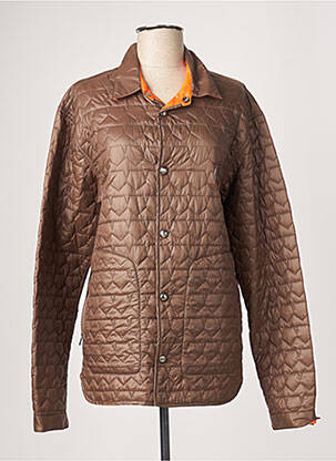 Doudoune manches longues sans capuche marron JUMFIL femme