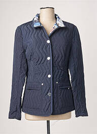 Veste casual col rond bleu JUMFIL femme