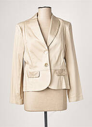Veste casual epaulette beige JUMFIL femme