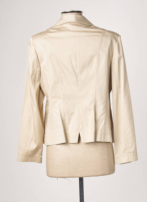 Veste casual epaulette beige JUMFIL femme