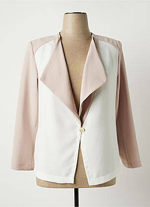Veste casual epaulette beige JUMFIL femme