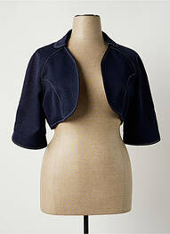 Boléro coupe cintrée bleu JUMFIL femme