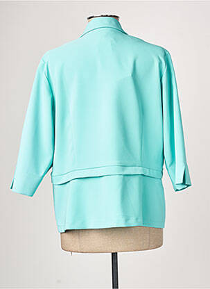 Veste chic fermeture boutonnée sur le devant bleu JUMFIL femme