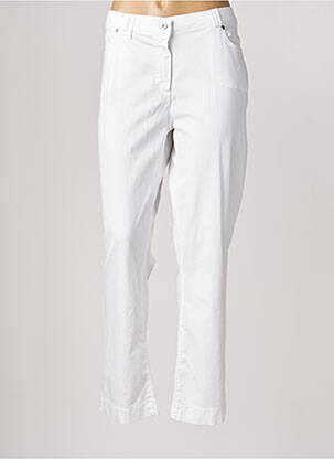 Pantalon droit blanc ANANKE pour femme
