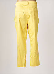 Pantalon droit jaune JUMFIL pour femme seconde vue