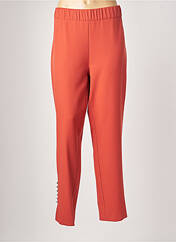 Pantalon droit orange JUMFIL pour femme seconde vue