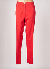 Pantalon droit rouge JUMFIL pour femme seconde vue