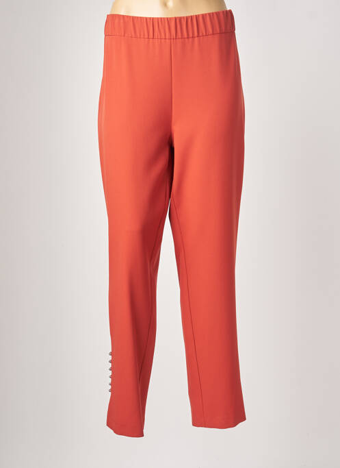 Pantalon droit orange JUMFIL pour femme