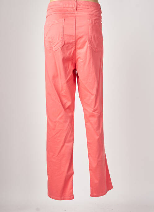 Pantalon droit rose FRED SABATIER pour femme