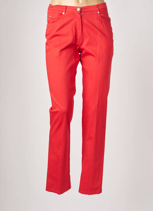Pantalon droit rouge JUMFIL pour femme