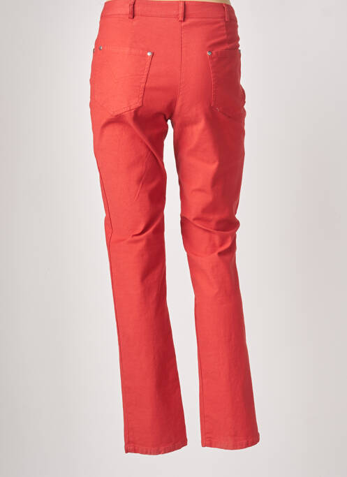 Pantalon droit rouge JUMFIL pour femme