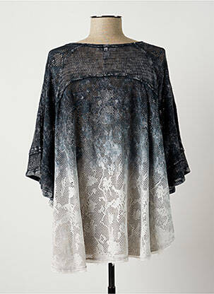 Top stretch manches courtes gris JUMFIL femme