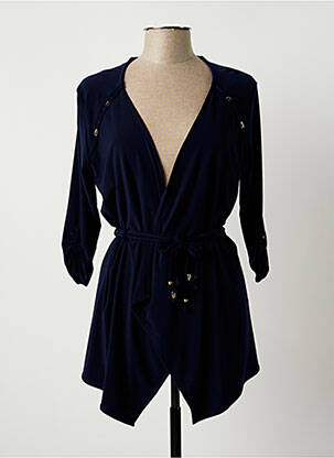 Veste casual coupe cintrée bleu JUMFIL femme