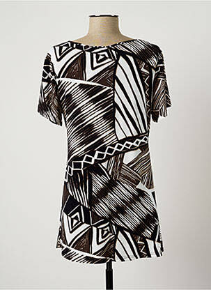 Tunique manches courtes manches courtes noir JUMFIL femme