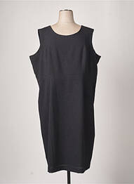 Robe mi-longue sans manche sans manche noir JUMFIL femme